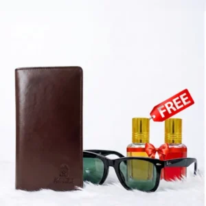 Wallet+Premium Sunglass+2 Pcs Ator Free